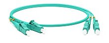 Hyperline FC-D2-503-LC/PR-LC/PR-H-1.5M-LSZH-AQ Патч-корд волоконно-оптический (шнур) MM 50/125(OM3), LC-LC, duplex, 10G/40G, LSZH, 1.5 м | код 248058 | Hyperline
