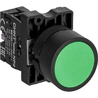 Кнопка управления NP2-EA32 без подсветки зеленая 1НЗ, IP40 (R) | код 574088 | CHINT