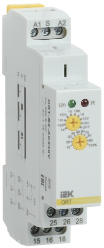 Реле задержки выключения ORT 2 контакта 230В AС | код ORT-B2-AC230V | IEK