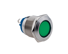 Сигнальная лампа IP67,зеленая, 24В AC/DC, MT67-LED24G | код 107362 | MEYERTEC