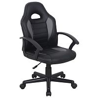 Кресло компьютерное BRABIX Spark GM-201 , экокожа, черное/серое, 532504 | код 532504 | BRABIX
