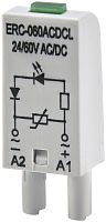 Дополнительный модуль защиты/индикации ERC-060ACDCL (Uc= 24...60V AC/DC) | код 002473041 | ETI