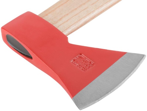 Топор 600г деревянная ручка; кованая усилен. сталь FIT 46006 фото 4 Топор 600г деревянная ручка; кованая усилен. сталь FIT 46006 фото 4