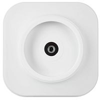 GLORY Розетка для открытой установки TV РТВ20-ХБм белый матовый IEK | код EAH10-K01M | IEK