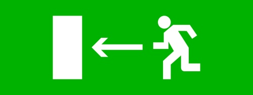 Пиктограмма "Направление налево" 320х120мм (для EXIT, SAFEWAY-40) | код pkal-01-03 | EKF Пиктограмма "Направление налево" 320х120мм (для EXIT, SAFEWAY-40) | код pkal-01-03 | EKF