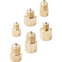 Переходник внутр. G1/2 - наруж. М12х1,5 нержавеющая сталь | код 24793 | РОСМА