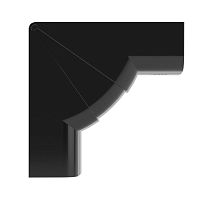 Угол внутренний 90х50 мм, измен. черный | код 09551A | DKC