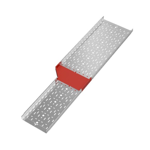 Переходник для лотка левый 50х300-400 сталь 1мм "ПЛЮС" PDplus50-300-400-L КМ PL0711