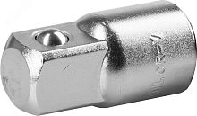 Адаптер ''INDUSTRIE QUALITAT'' увеличивающий для торцовых головок, 3/8''F x 1/2''M | код 27841_z01 | KRAFTOOL