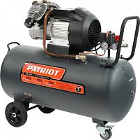 Компрессор поршневой Patriot Профессионал Professional 100-400 масляный 400л/мин 100л 2200Вт серый/черный | код 1850306 | PATRIOT