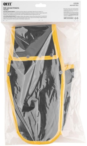 Пояс для инструмента кобура для шуруповерта полиэстер 4 отделения FIT 12529 фото 4