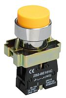 Кнопка управления LAY5-BL51 без подсветки желтая 1з | код BBT71-BL-K05 | IEK