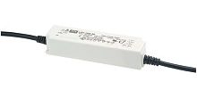 Источник питания AC-DC, 16Вт, вход 90…305В AC, 47…63Гц /127…431В DC, выход 20В/0.8А, ККМ, изоляция 3750В AC, в кожухе 148х40х32мм, -40…+70С, димминг | код LPF-16D-20 | MeanWell