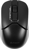 Мышь A4Tech Fstyler FB12 черный оптическая (1200dpi) беспроводная BT/Radio USB (3but) | код 1595331 | A4TECH