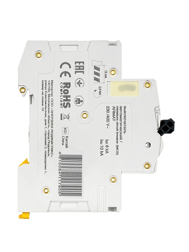 ARMAT Автоматический выключатель M10N 3P C 25А | код AR-M10N-3-C025 | IEK  фото 3