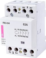 Контактор R 63-04 230V AC 63A (AC1) | код 002463480 | ETI