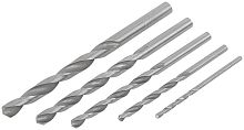 Набор сверл по металлу HSS, угол заточки 118град, в блистере, 5 шт. (2-3-4-5-6мм) | код 35605М | FIT