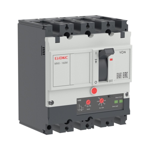 Авт. выкл. YON pro MNX160M 4P 160A 100kA при AC415V расц. TMM | код MNX160M4PTMM0160 | DKC