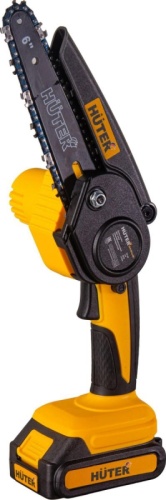 Электрическая цепная пила Huter ELS ELS-20-Li-2К дл.шины:6 (15.2cm) 2аккум. 2Ач (70/10/23) | код 1979214 | HUTER