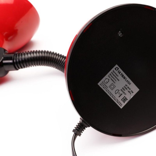 Светильник UF-301 С04 настол. 230В 60Вт красн. Ultraflash 12358 фото 5
