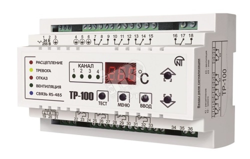 Реле цифровое температурное ТР-102 | код 3425606101 | Новатек-Электро