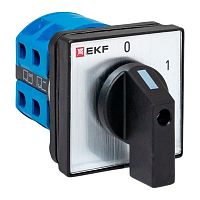 Переключатель кулачковый ПК-1-14 25А 4P «0-1» IP65 EKF | код pk-1-14-25-65 | EKF