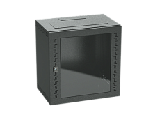 IT-STI навесной, 12 U (600х600х400) дв. cтекло RAL9005 | код R5STI1240GSB | DKC