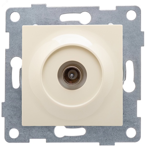 GUSI Ugra механизм антенной розетки, одинарной, скрытая установка. Цвет бежевый. | код С11А1-003 | GUSI ELECTRIC