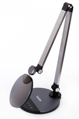 Светильник настольный KD-865 C48 LED 10Вт 230В 600лм сенс.рег.ярк и цвет.темп. черн.металлик Camelion 13403 фото 6