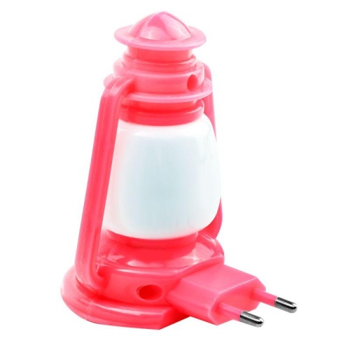 Светильник светодиодный NL-170 "Фонарик" 220В ночник с выкл. розов. Camelion 12526 фото 7