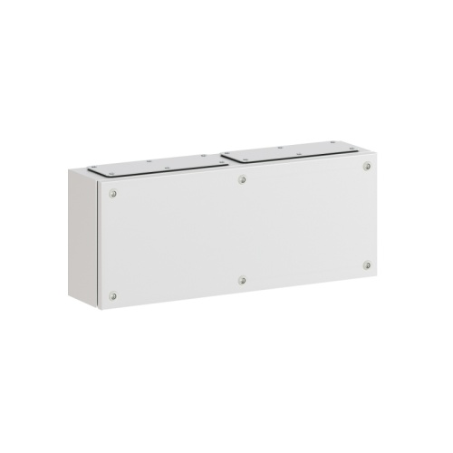 Корпус клеммный металлический SDE ВxШxГ 500x200x120 мм с фланцами, IP66 | код R5SDE5212F | DKC