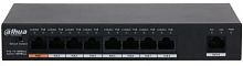 Коммутатор Dahua DH-PFS3009-8ET1GT-96 8x100Мбит/с 1x1Гбит/с 7PoE+ 1PoE++ 96W неуправляемый | код 1521333 | Dahua
