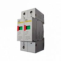Ограничитель импульсных перенапряжений ОПС1-B 2Р In=30kA Un=400B Im=60kA | код. MOP10-2-B | IEK 