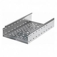 Лоток перфорированный 200х80 L 2000, цинк-ламельный (упак. 4м) | код. 35314ZL | DKC