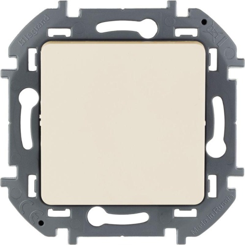 Выключатель одноклавишный INSPIRIA 10 AX 250 В~ слоновая кость | код 673601 | Legrand