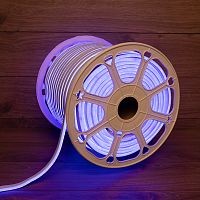 Гибкий неон LED SMD 8х16 мм, двухсторонний, синий, 120 LED/м, бухта 100 м | код 131-093| NEON-NIGHT