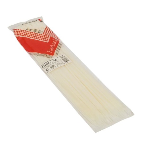 Хомут P6,6 стандартный (б), 4,8x400 (100шт) FlexLock PROxima | код plc-fl-ctsw-4.8x400 | EKF фото 4