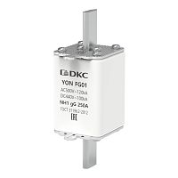 Предохранитель YON ножевого типа FG1 с одинарной индикацией 250А | код 1FG01-0250 | DKC