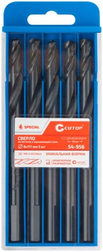 Сверло по металлу Special, HSS-G, 8x117/67 мм, 5 шт. | код 54-956 | FIT фото 3