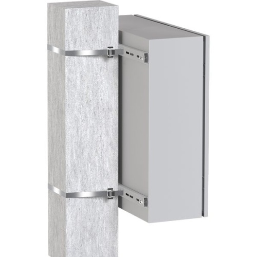 Комплект крепления на столб монтажной полосой (ширина шкафа до 650 мм) Basic | код fp-tape-650 | EKF фото 4