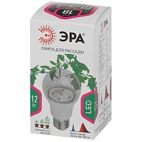Лампа светодиодная лампа для рассады тип А60, 12 Вт, 220-240V FITO-12W-RB-E27-K | код Б0039070 | ЭРА