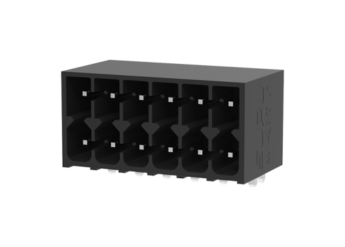 MC-DPT3.5H24-BK-2000 Разъем вилка MC, шаг 3.5 горизонт. 24 конт. 2-уровневый, шт | код MC-DPT3.5H24-BK-2000 | SUPU