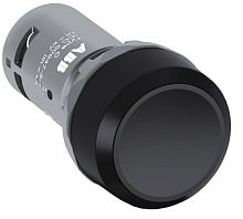 Кнопка CP1-10B-10, черная, без фиксации, 1NO, 1A, IP66, пластик, 22mm | код 1SFA619100R1016 | ABB