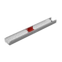 Пластина для лотка соединительная П-образ. усилен. 100х150 "ПЛЮС" SPUplus100-150 HD КМ PL4779