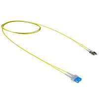 Оптический коммутационный шнур переходной Duplex SC-UPC/FC-UPC, 9/125 OS2, 1 м | код RNPC9DCUFU1 | DKC