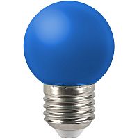 Лампа светодиодная GLDEN-G45PB-5-230-E27 BLUE | код 661495 | GENERAL