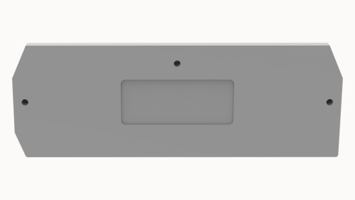 D-WS1.5-QU-01P-11-00Z(H), Концевая крышка, для WS1.5-QU, серый, шт | код 11060000090 | DEGSON