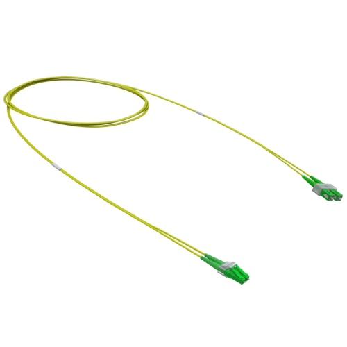Оптический коммутационный шнур переходной Duplex LC-UPC/SC-APC, 9/125 OS2, 2 м | код RNPC9DCALU2 | DKC