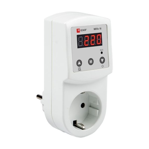 Цифровое розеточное реле напряжения MRVs-16 PROxima | код MRVs-16 | EKF фото 2