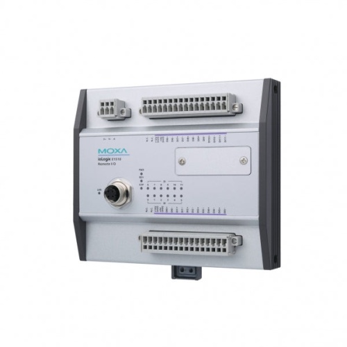 Модуль ioLogik E1512-M12-CT-T Ethernet remote I/O, M12 connector, 4 DIs, 4 DIOs, coating, t:-40/+85 | код 00-06079562 | MOXA